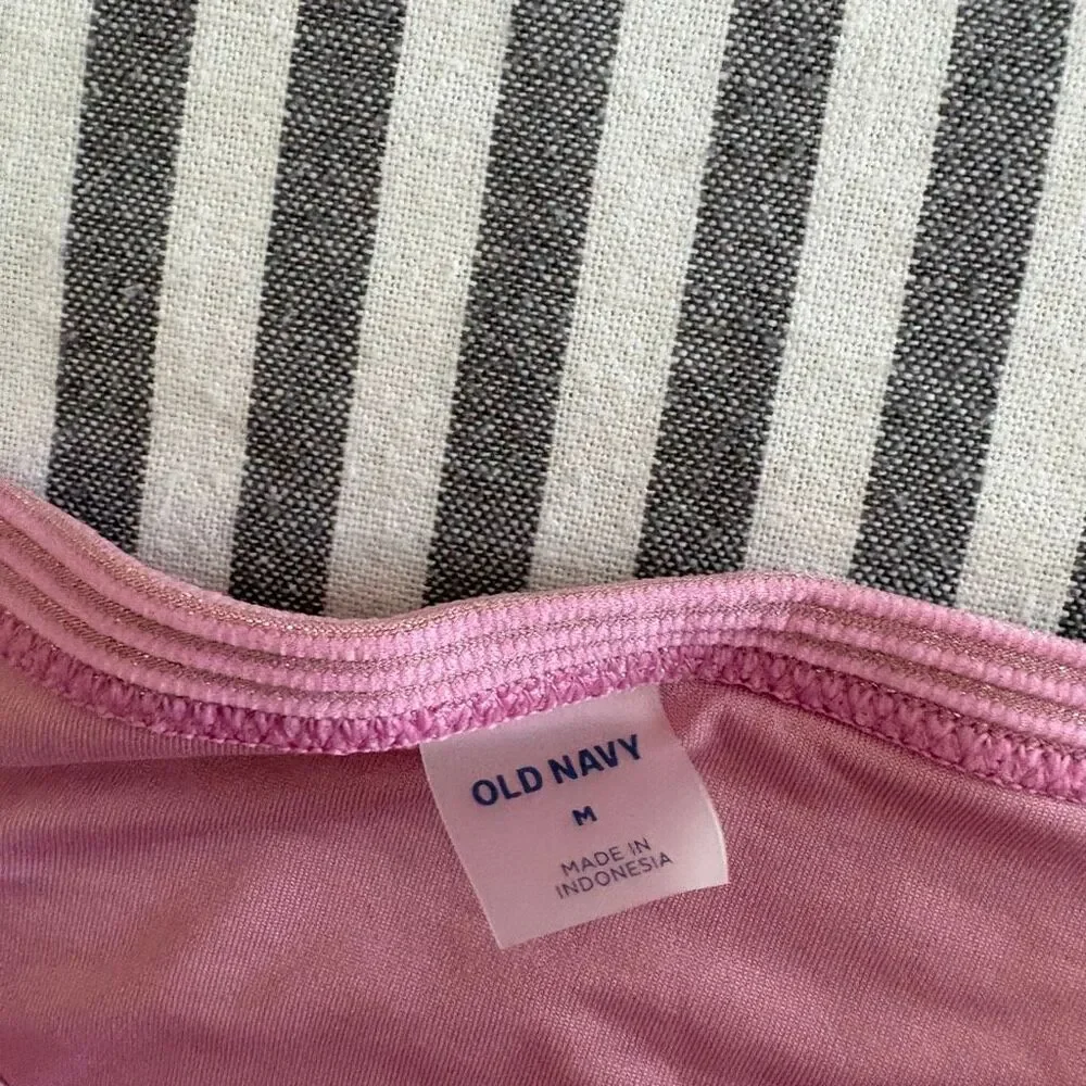 Old Navy Metallic Shine One-Piece Swimsuit Size Medium - No straps